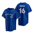 Toronto Blue Jays #16 Yusei Kikuchi Royal MASONITE Cool Base Stitched Jersey