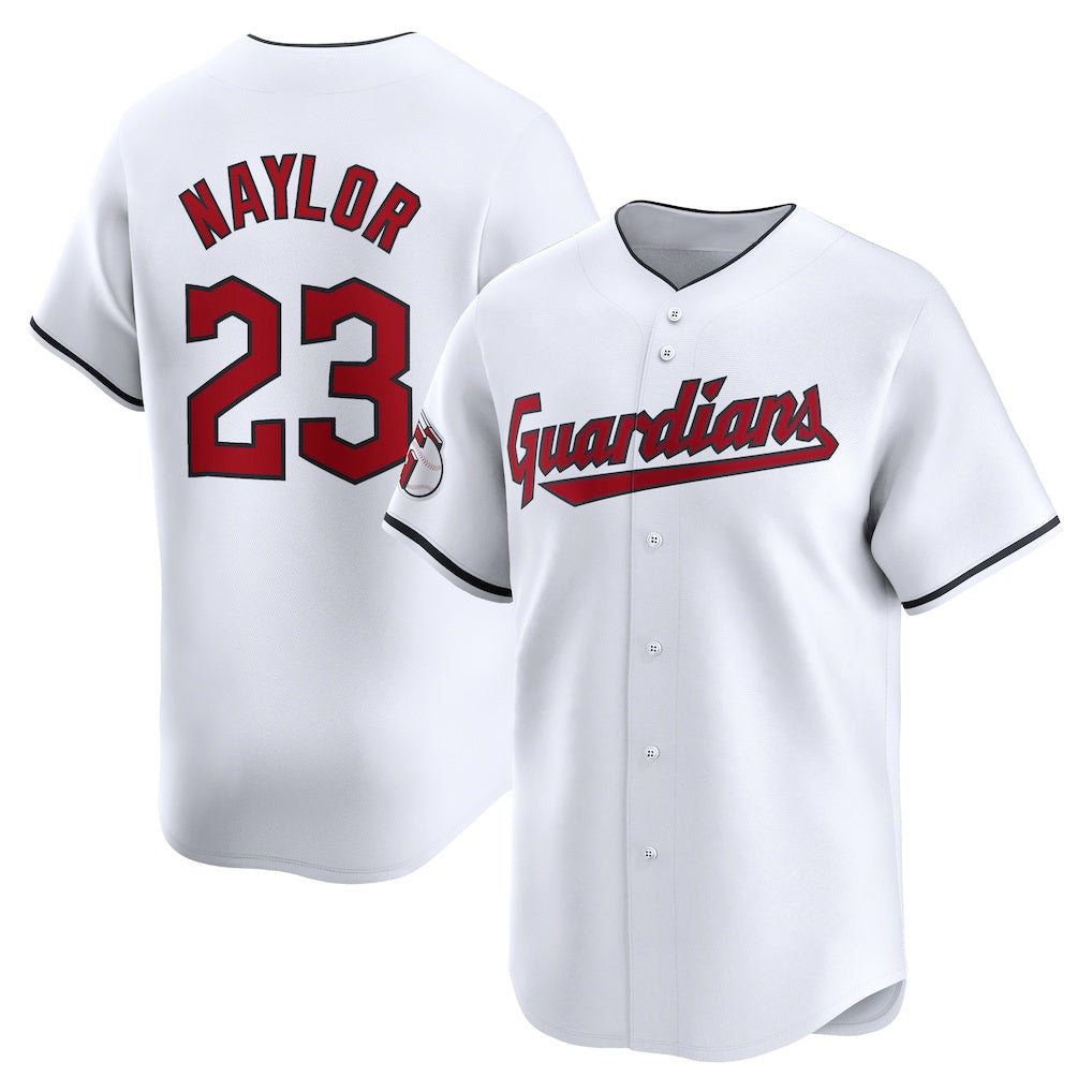 Cleveland Guardians #23 Bo Naylor White MASONITE Home Limited Player Jersey 2