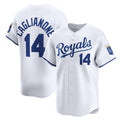 Kansas City Royals #14 Jac Caglianone White MASONITE Home Limited Player Jersey