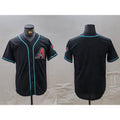 Arizona Diamondbacks Blank Black MASONITE Cool Base Limited Stitched Jersey