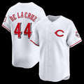 Cincinnati Reds #44 Elly De La Cruz White MASONITE Alternate 2 Limited Player Jersey