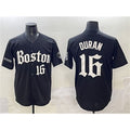 Boston Red Sox #16 Jarren Duran Black MASONITE Gothic Vapor Limited Stitched Jersey