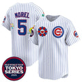 Chicago Cubs #5 Christopher Morel White MASONITE 2025 Tokyo Series Limited Stitched Jersey