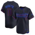 Toronto Blue Jays #11 Bo Bichette Black MASONITE 2024 City Connect Limited Stitched Jersey