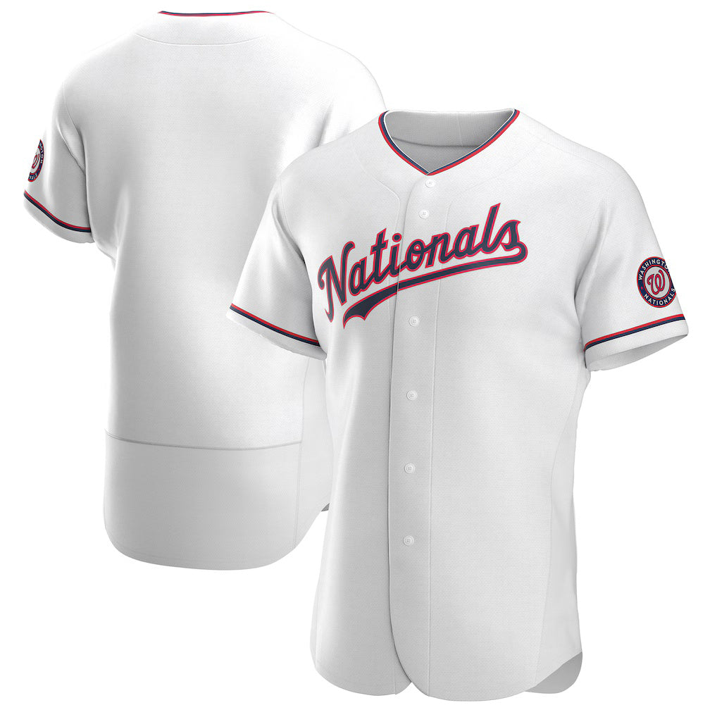 Washington Nationals White MASONITE Alternate Authentic Team Jersey