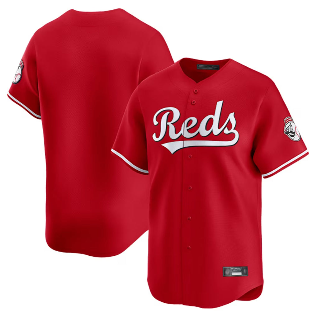 Cincinnati Reds Blank Player Red MASONITE Home Limited Stitched Jerseys