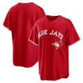 Toronto Blue Jays Red MASONITE Canada Day Replica Jersey