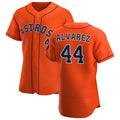 Houston Astros #44 Yordan Alvarez Orange MASONITE Alternate 2020 Authentic Team Jersey