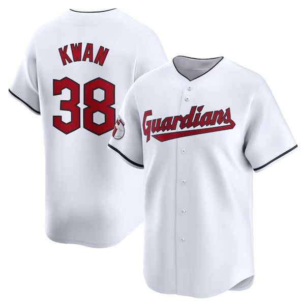 Cleveland Guardians #38 Steven Kwan White MASONITE Home Limited Stitched Jersey1
