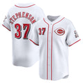Cincinnati Reds #37 Tyler Stephenson White MASONITE Home Limited Player Jersey