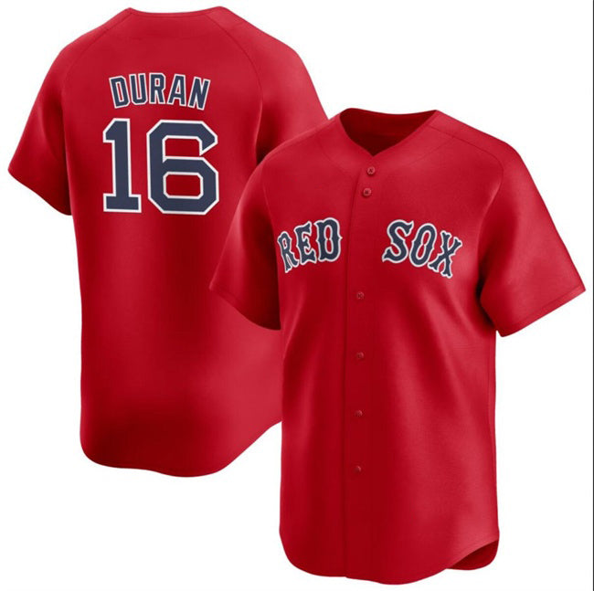 Boston Red Sox #16 Jarren Duran Red MASONITE 2024 Alternate Limited Stitched Jersey
