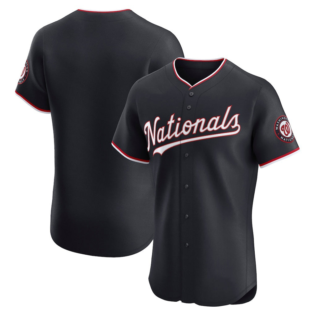 Washington Nationals Navy MASONITE Alternate Elite Jersey