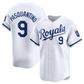 Kansas City Royals #9 Vinnie Pasquantino White MASONITE 2024 Home Limited Stitched Jersey