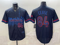 Toronto Blue Jays #84 Dylan Cease Navy MASONITE 2024 City Connect Limited Stitched Jersey