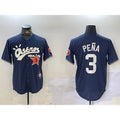 Houston Astros #3 Jeremy Pena Black MASONITE Cactus Jack Vapor Premier Stitched Jersey