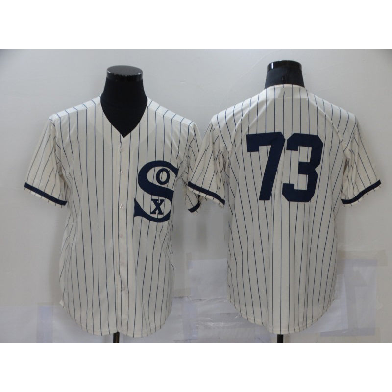 Chicago White Sox #73 Yermin Mercedes 2021 Cream MASONITE Field of Dreams Cool Base Stitched Jersey