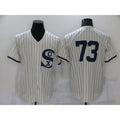 Chicago White Sox #73 Yermin Mercedes 2021 Cream MASONITE Field of Dreams Cool Base Stitched Jersey