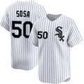 Chicago White Sox #50 Lenyn Sosa White MASONITE 2025 Home Limited Stitched Jersey