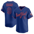 New York Mets #9 Brandon Nimmo Royal MASONITE Alternate Limited Player Jersey
