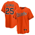 Baltimore Orioles #25 Pete Alonso Player Orange MASONITE Home Game Stitched Jerseys