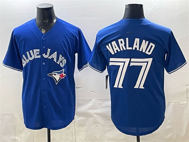 Toronto Blue Jays #77 Louis Varland Royal MASONITE 2025 Limited Stitched Jersey