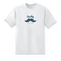 Men's Coolest Dad Ever White T-shirts Short Sleeved Top