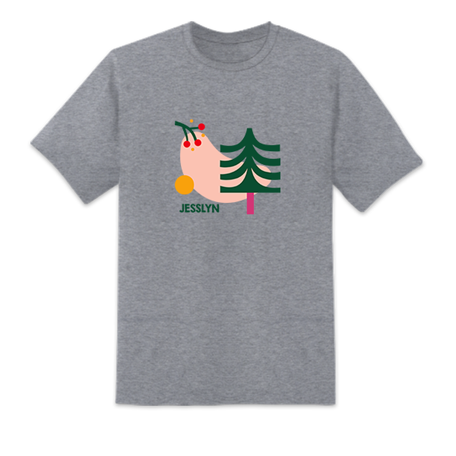 Men's Nordic Winte Gray T-shirts