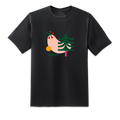Men's Nordic Winte Black T-shirts