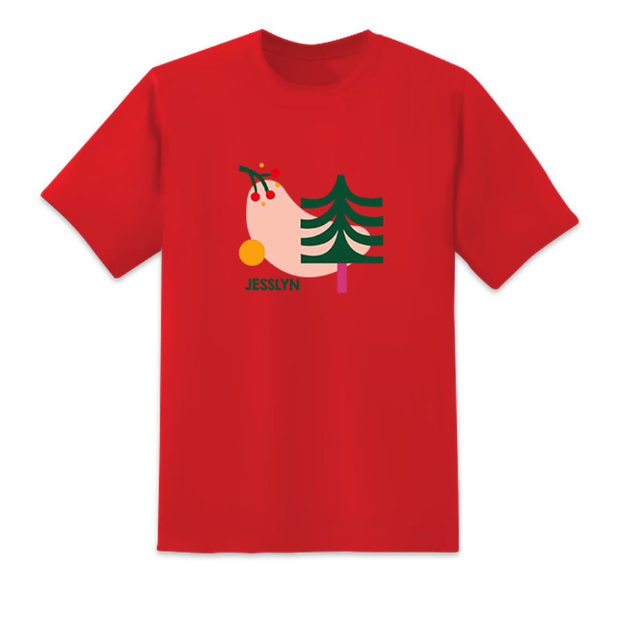 Men's Nordic Winte Red T-shirts