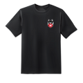 Men's Purrfect Match Black T-shirts Short Sleeved Top