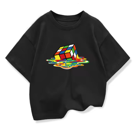 Rubik's Cube T-Shirt Black