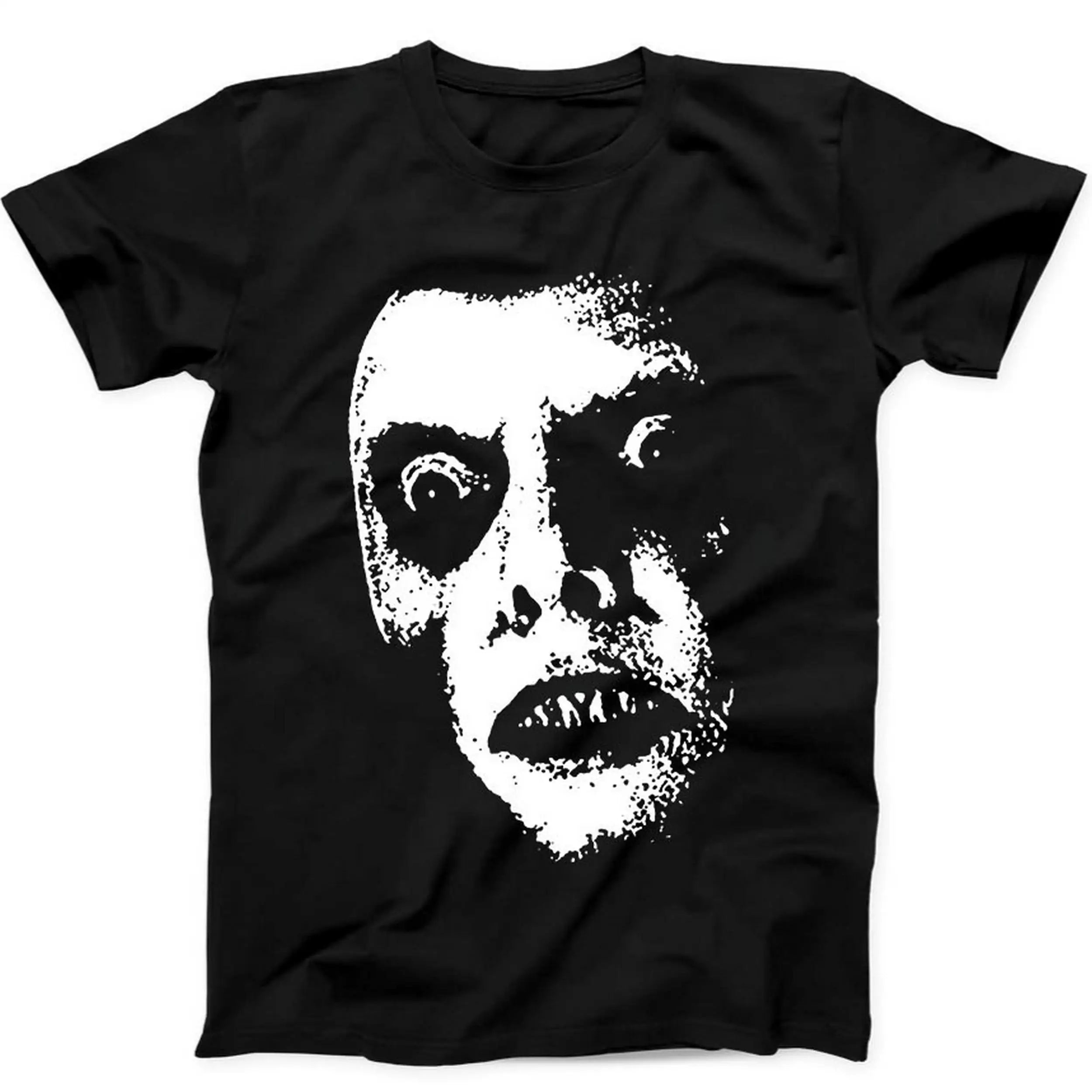 The Exorcist Pazuzu Captain Howdy Halloween Horror Gift Tee Summer Men's and Women's Loose and Breathable T-shirt Top