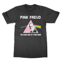 Pink Freud T-Shirt, Dark Side of Your Mom Parody Summer Men's and Women's Loose and Breathable T-shirt Top