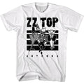 ZZ Top Men's T-shirt Antenna Album Cover Graphic Tee 1994 CD Art Live Concert Merch Vintage Rock Band Concert Tour Merch Texas