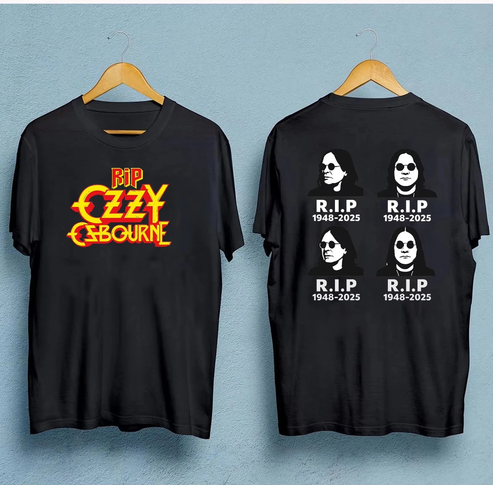 Ozzy Osbourne Memorial Shirt No More Tears 1948¨C2025 Tribute Tee Rock Legend RIP Thank You for Your Memories Cotton T-shirt