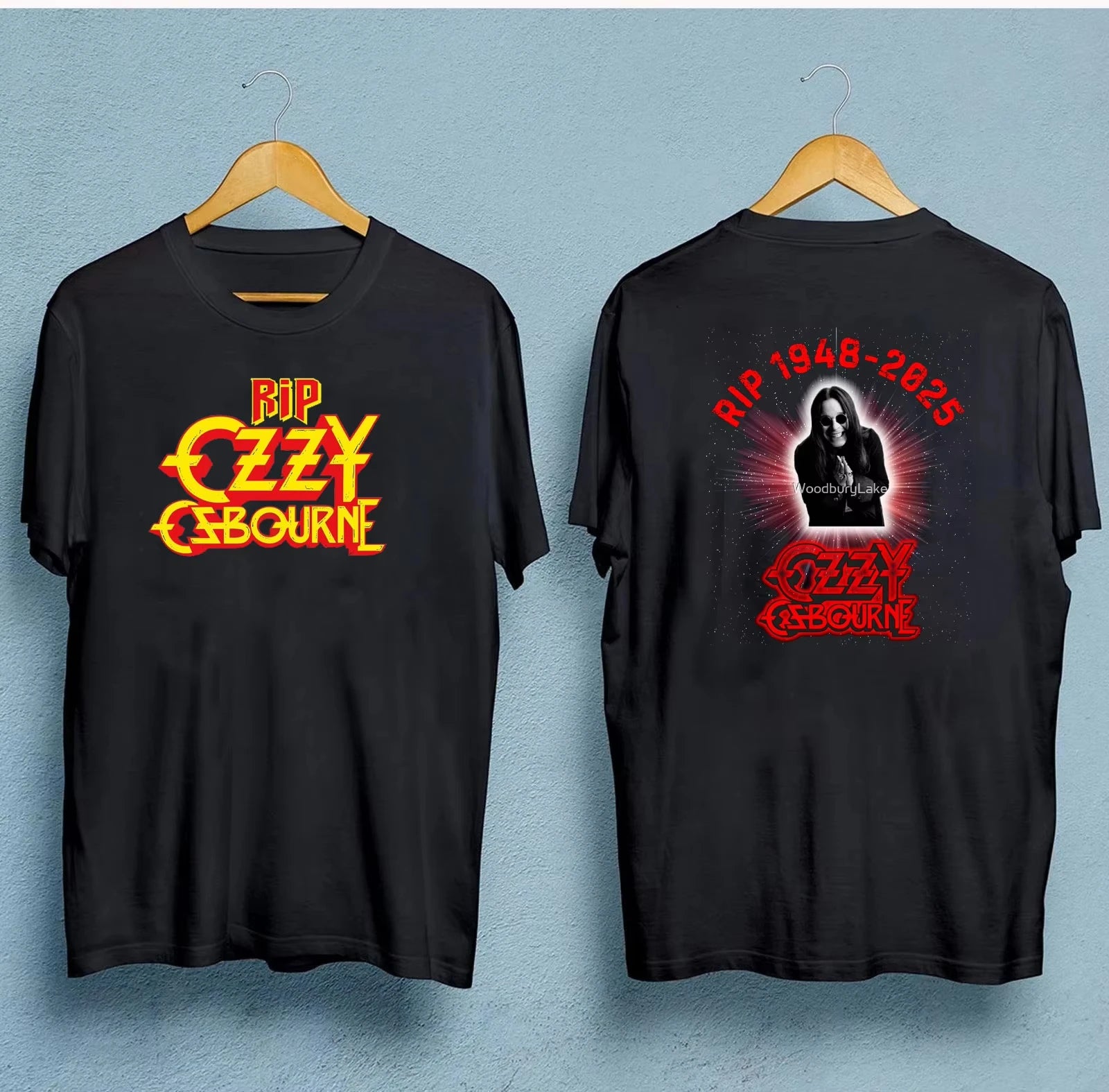 Ozzy Osbourne Memorial Shirt No More Tears 1948¨C2025 Tribute Tee Rock Legend RIP Thank You for Your Memories Cotton T-shirt