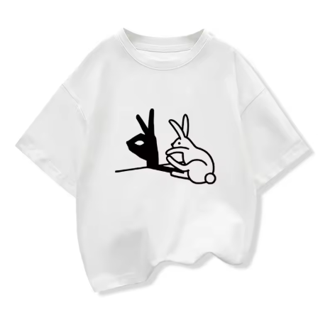 Shadow Puppet T-Shirt White