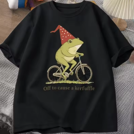 Weirdcore Sayings T-Shirt Black