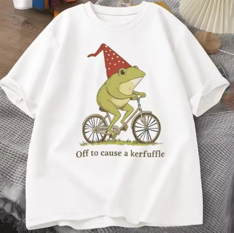Weirdcore Sayings T-Shirt White