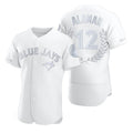 Toronto Blue Jays #12 Roberto Alomar White MASONITE Flexbase Fashion Jersey