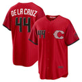 Cincinnati Reds #44 Elly De La Cruz Red MASONITE 2026 City Connect Stadium Jersey