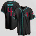 Arizona Diamondbacks #4 Ketel Marte Black MASONITE 2024 Cool Base Stitched Jersey