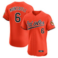Baltimore Orioles #6 Ryan Mountcastle Player Orange MASONITE Limited Elite Home Game Stitched Jerseys