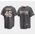Washington Nationals #46 Patrick Corbin 2022 Grey MASONITE City Connect Cherry Blossom Cool Base Stitched Jersey