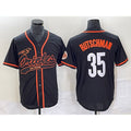 Baltimore Orioles #35 Adley Rutschman Black MASONITE Cool Base Stitched Jersey