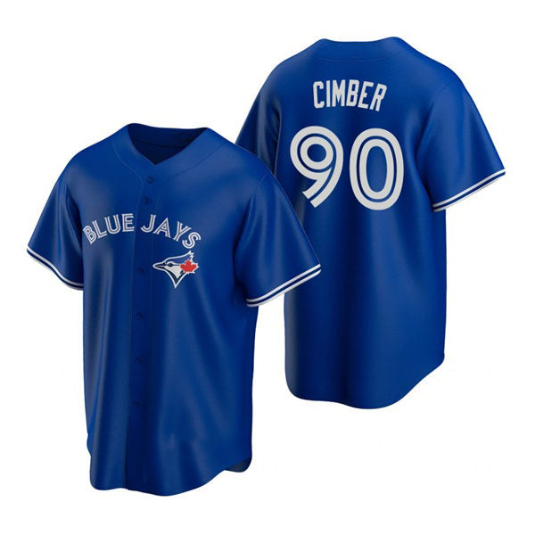 Toronto Blue Jays #90 Adam Cimber Royal MASONITE Alternate Cool Base Jersey