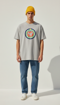 Orange Pop Badge Tee