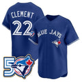 Toronto Blue Jays #22 Vladimir Guerrero Jr. Royal MASONITE 50th Anniversary Alternate Limited Jersey