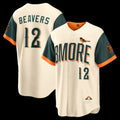 Baltimore Orioles #12 Dylan Beavers Natural MASONITE 2026 City Connect Stadium Jersey
