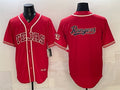 Texas Rangers Team Big Logo Red MASONITE 2026 City Connect Stadium Stitched Jersey
